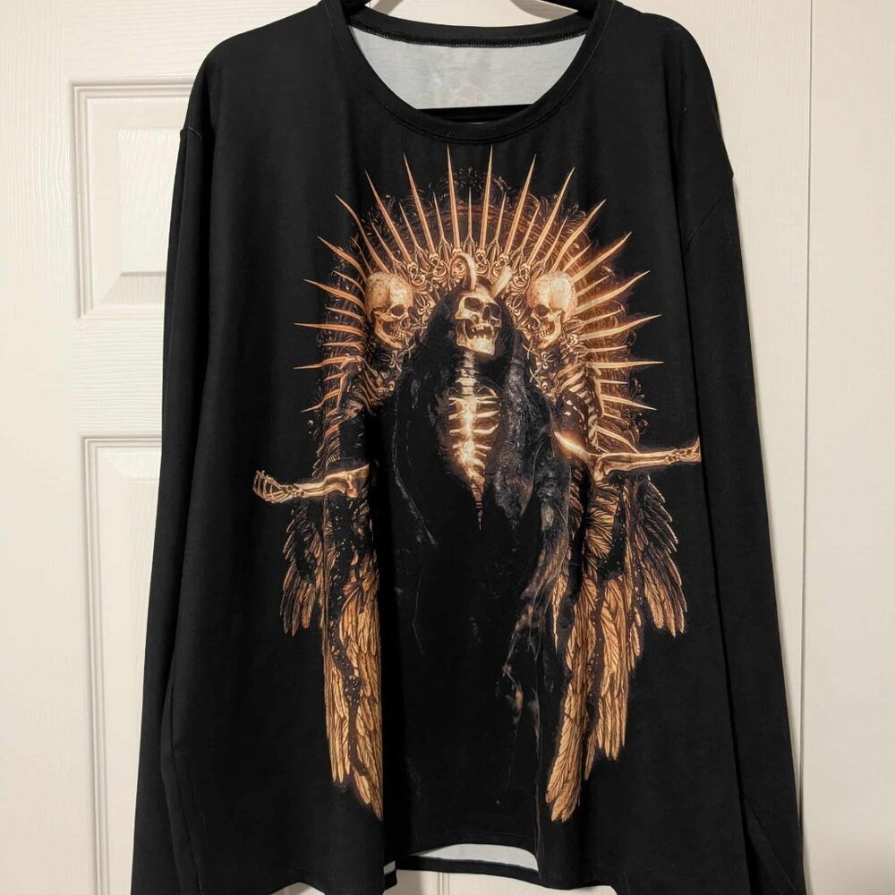 EUC Blackmilk Lady of Darkness Long Sleeve